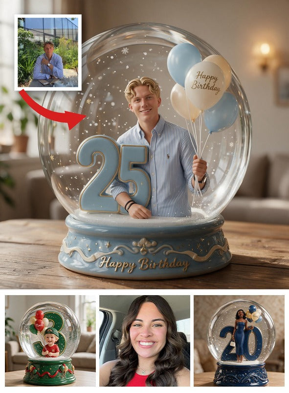 Plaque en Acrylique Personnalisée pour 25ème Anniversaire Homme