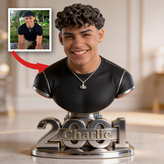 Personalized 21st Birthday Latino Man Custom Shaped Acrylic Plaque Gift For Him