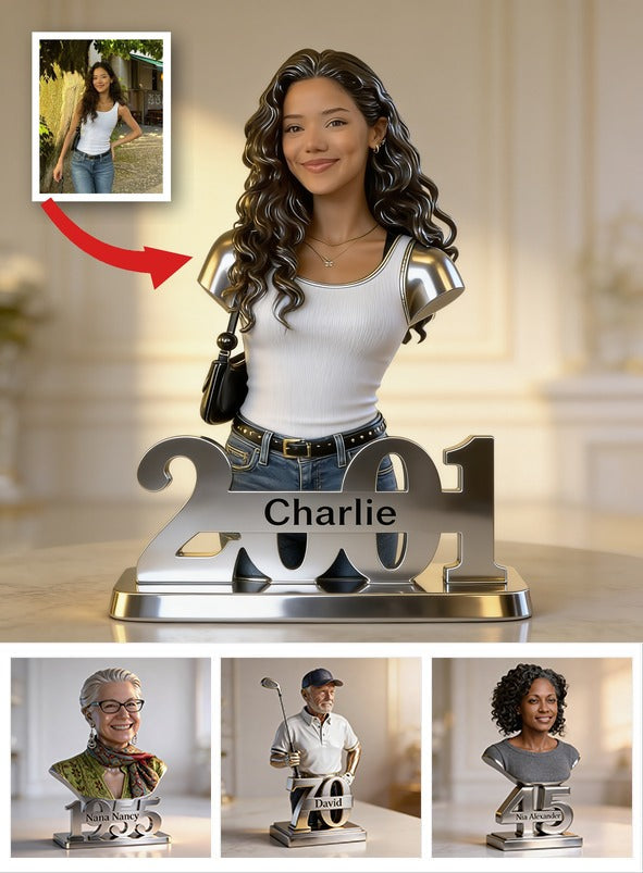 Personalized 21st Birthday Latina Woman Custom Shaped Acrylic Plaque Gift For Her