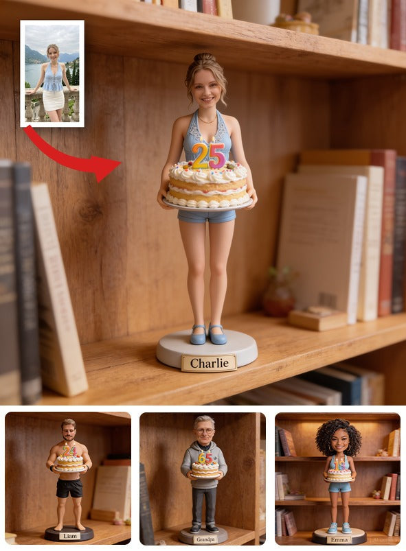 Personalized 25th Birthday Woman Custom Shaped Acrylic Plaque Gift
