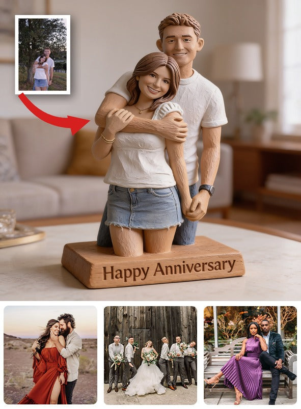 Plaque Acrylique Personnalisée 5ème Anniversaire 2021 Cadeau Couple