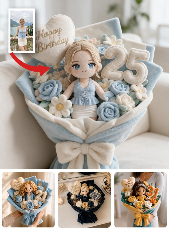 Coussin en fausse fourrure personnalisé pour le 25ème anniversaire femme