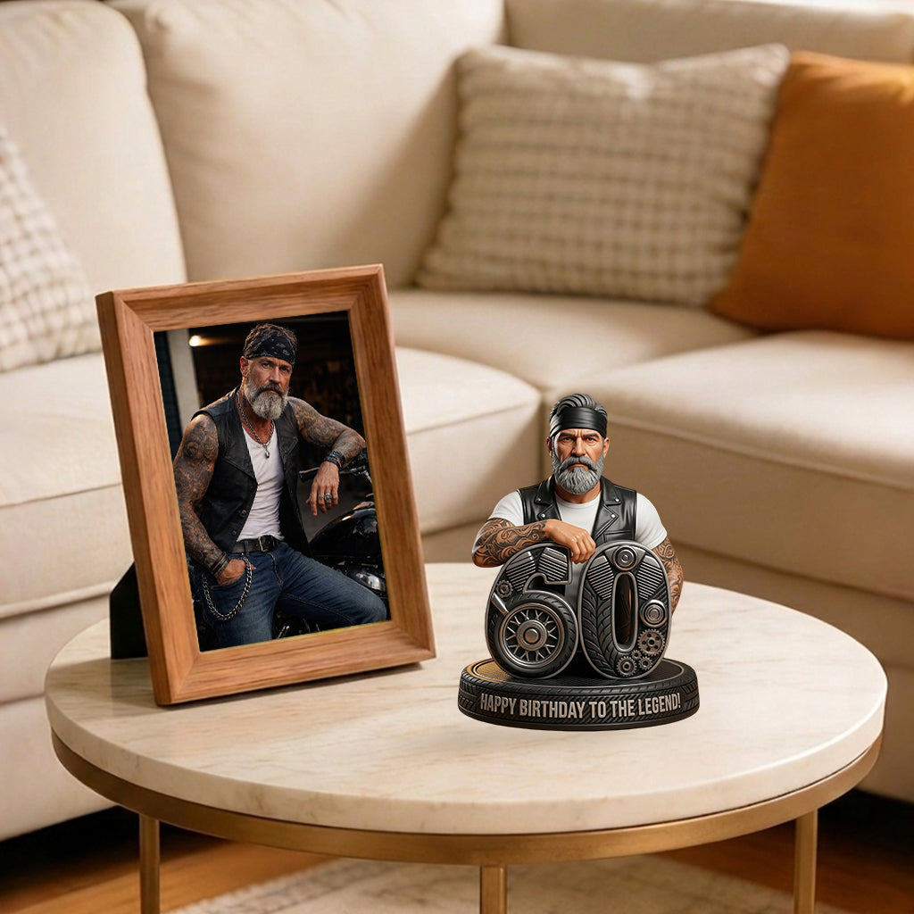 Personalized 25th Birthday Latino Man 3D Figurine Gift for Him