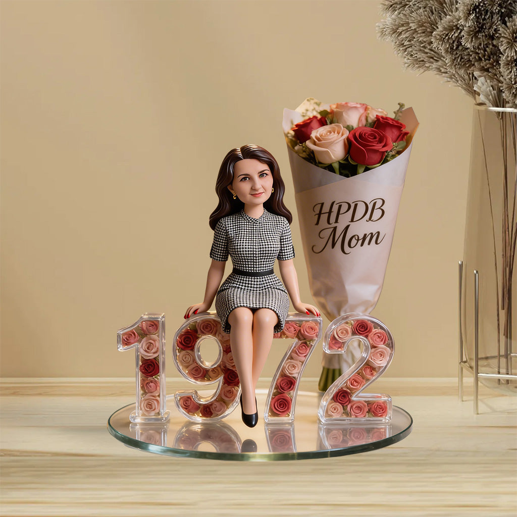 Personalized 21st Birthday Latina Woman Custom Shaped Acrylic Plaque Gift For Her