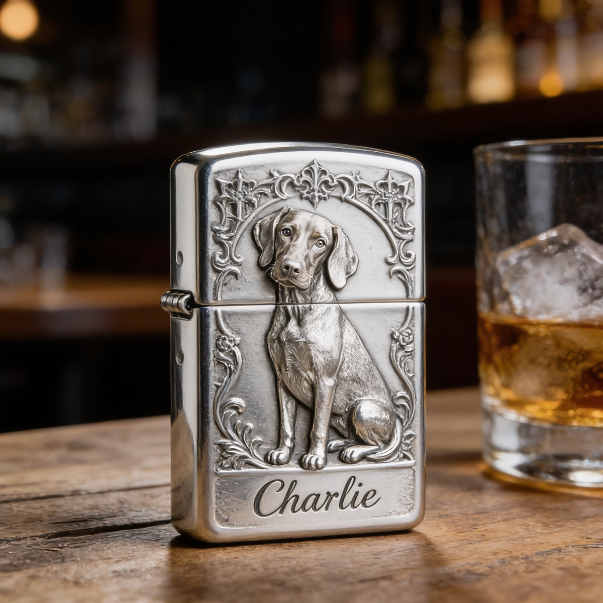 Personalized Vizsla 2010-2024 Pet Lighter Dog Lover Gift