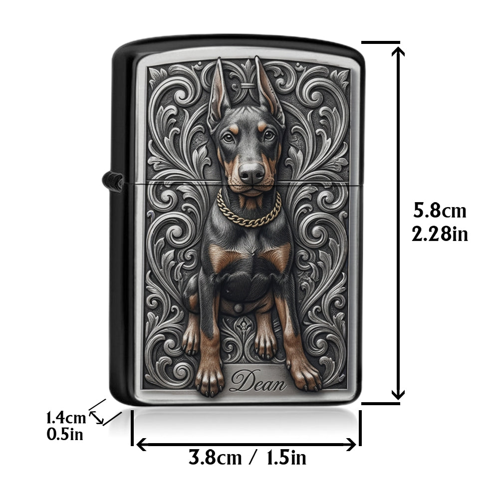Personalized Yellow Labrador Retriever Lighter Custom Pet Owner Keepsake Gift