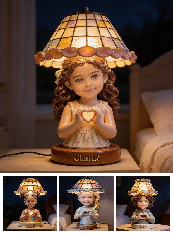 Personalized Latina Little Girl Acrylic LED Night Light Daughter Granddaughter Niece Gift
