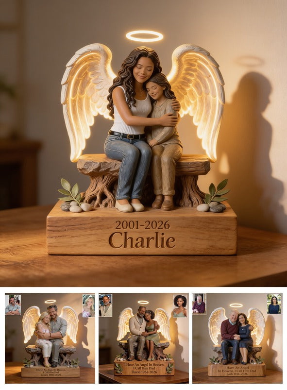 Personalized Memorial Latina Woman 2001-2026 Acrylic LED Night Light