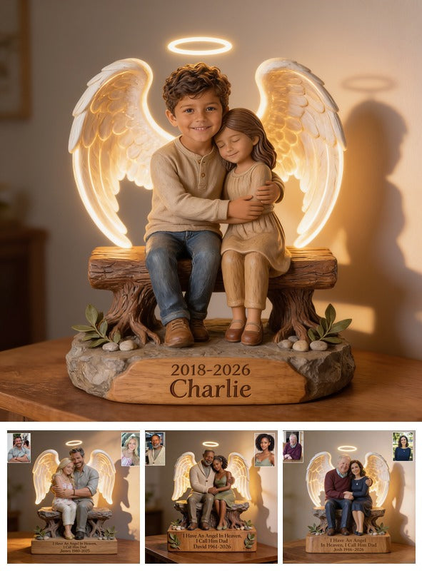 Personalized Latino Little Boy 2018-2026 Memorial Acrylic LED Night Light