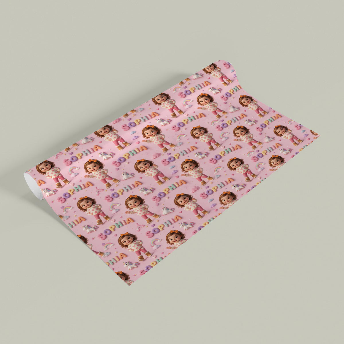 Personalized 70th Birthday Older Man Wrapping Paper - Grandpa Dad Gift Wrap