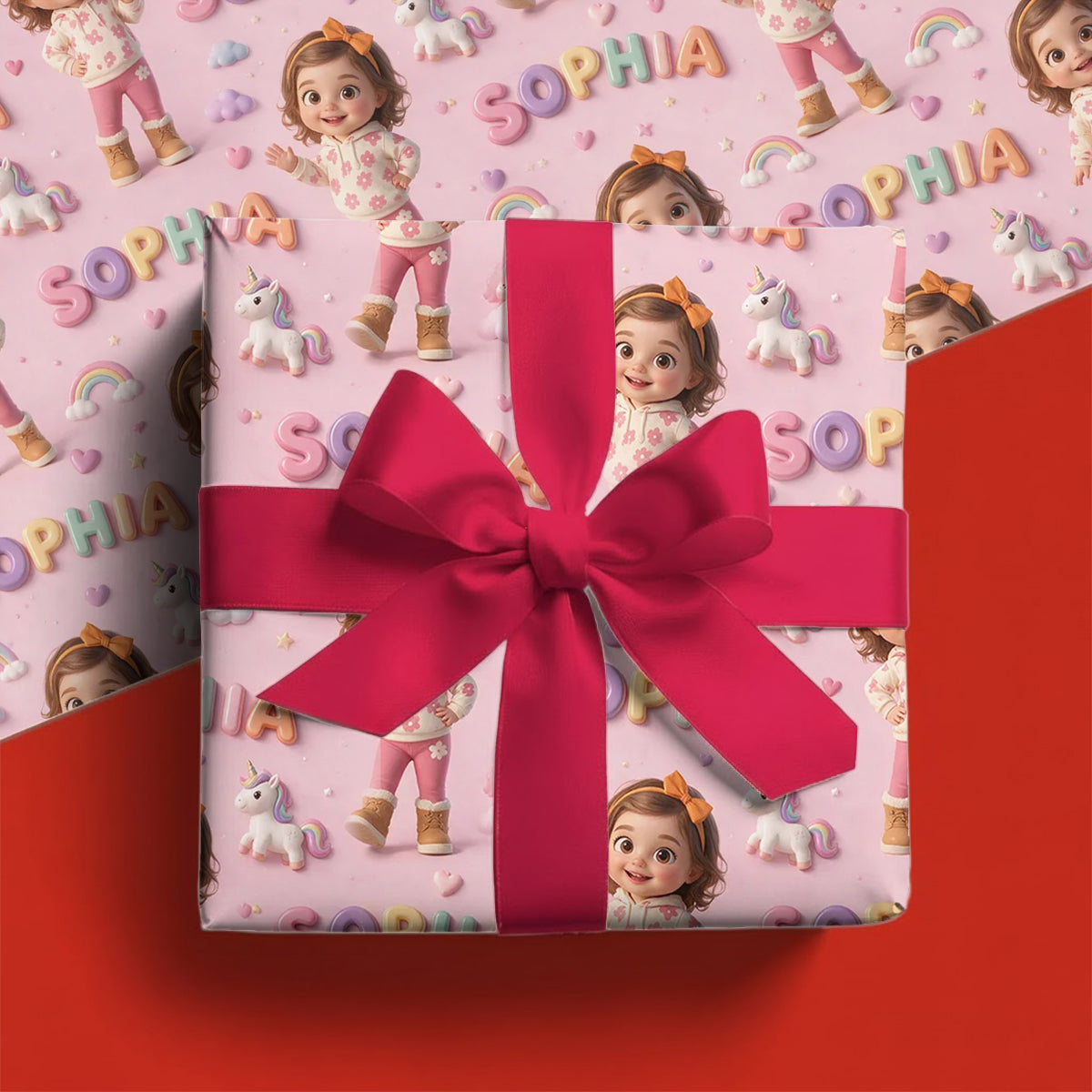 Personalized 70th Birthday Older Man Wrapping Paper - Grandpa Dad Gift Wrap