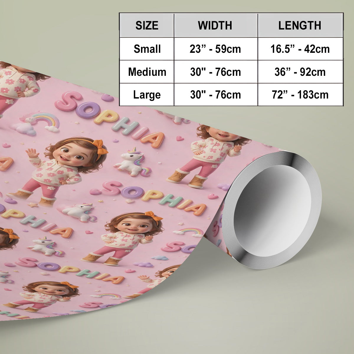 Personalized 45th Birthday Middle-Aged Black Woman Wrapping Paper