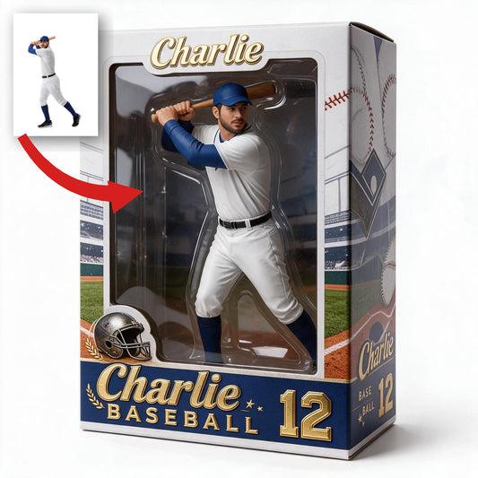 Boîte d'affichage acrylique personnalisée pour joueur de baseball latino