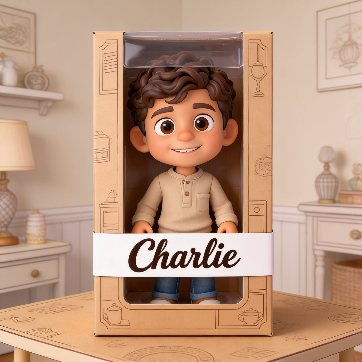 Personalized Latino Little Boy Custom Shaped Acrylic Plaque Son Grandson Nephew Gift