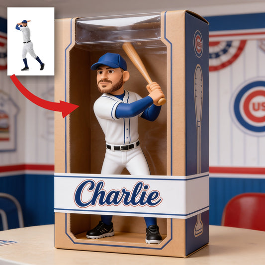 Personalized Adult Latino Baseball Player Custom Shaped Acrylic Plaque Sports Gift