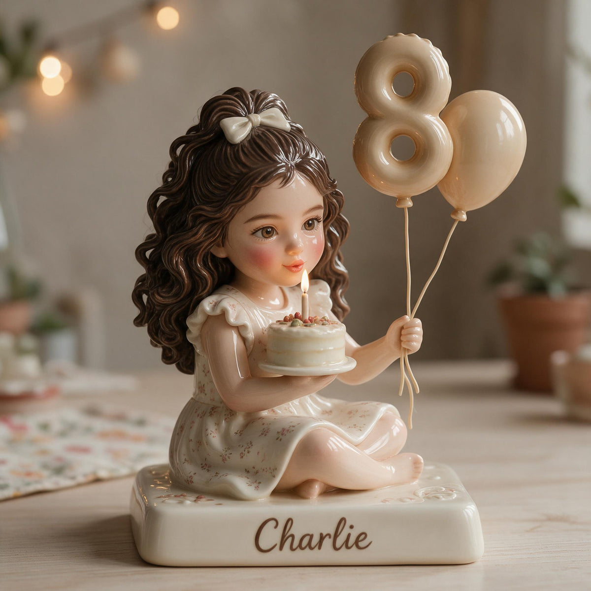 Personalized Birthday Latina Little Girl 3D Plaque, Daughter Granddaughter Gift