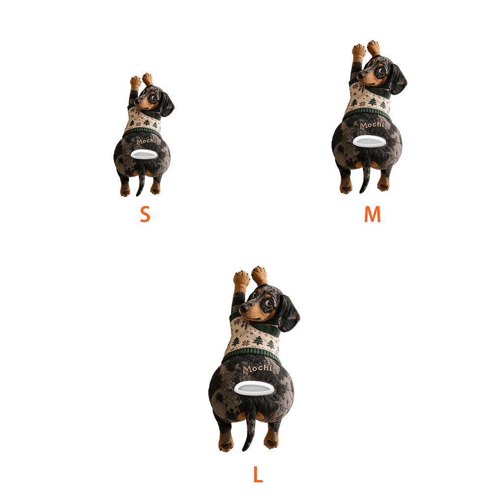 Personalized Tan and White Pembroke Welsh Corgi Pull-Out Organizer