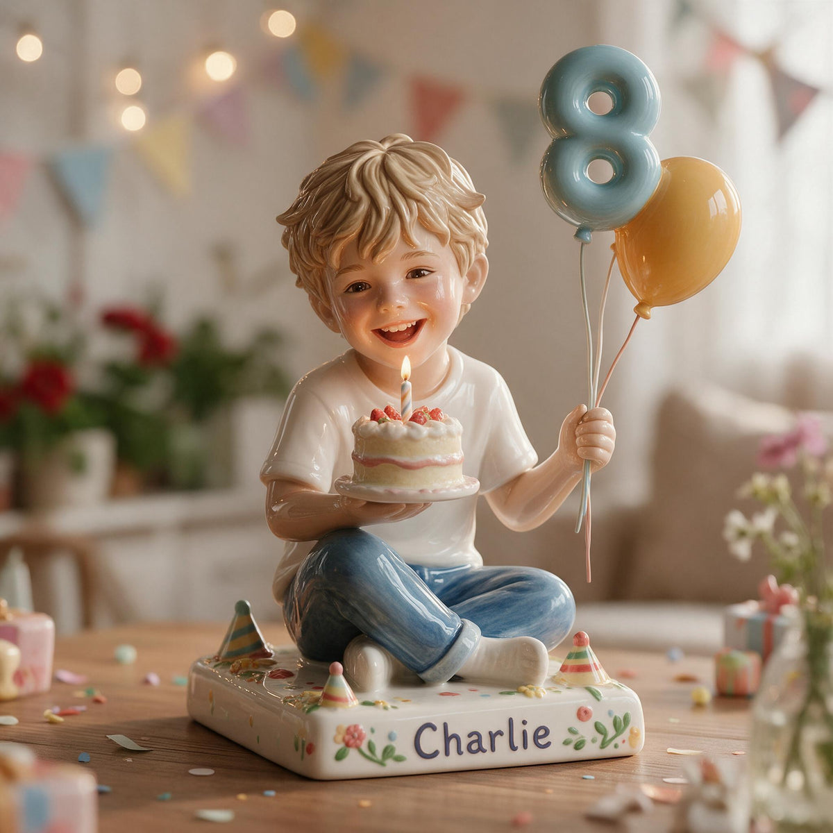 Personalized Birthday Little Boy 3D Plaque Son Grandson Nephew Gift