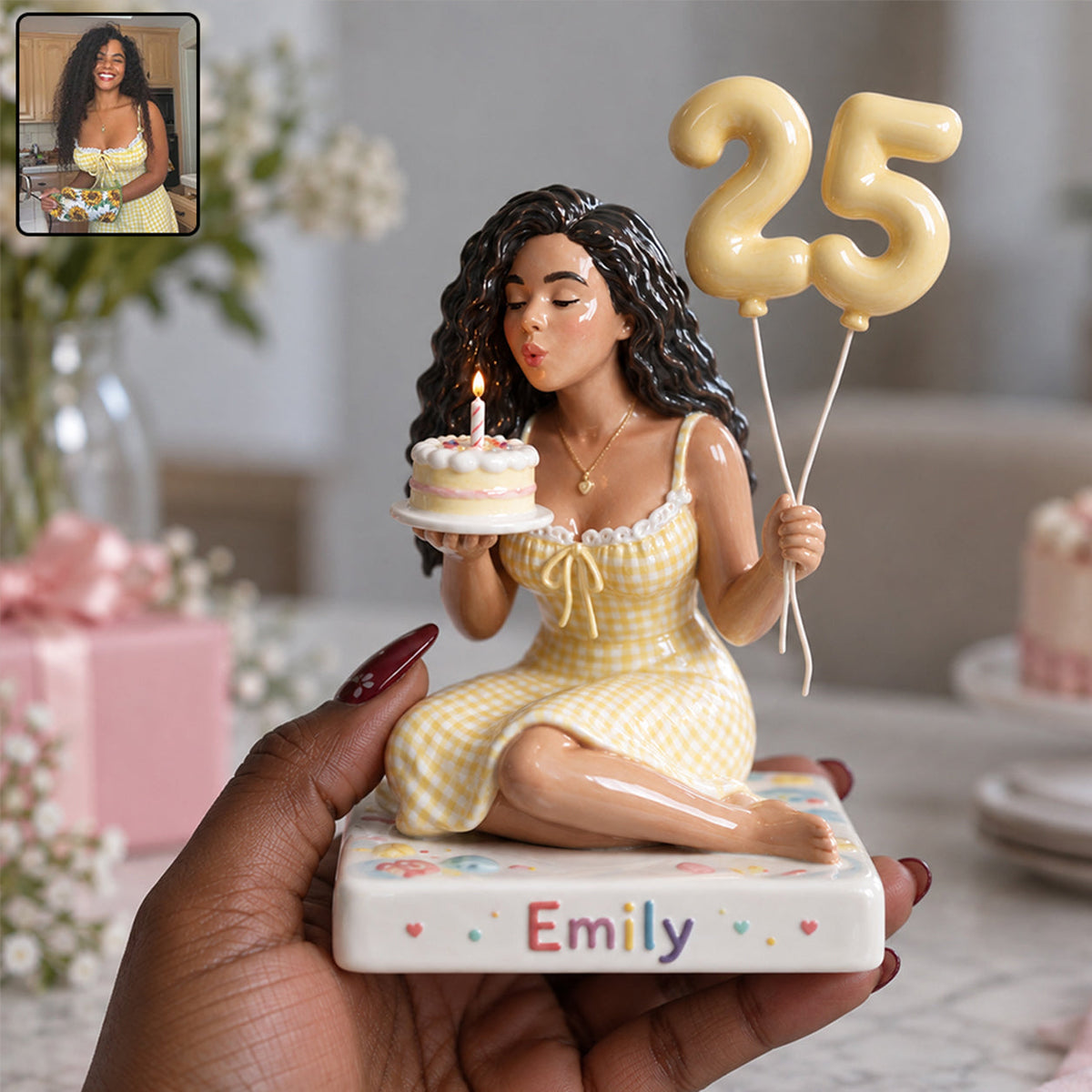 Personalized 70th Birthday Older Man 3D Plaque Gift for Grandpa Dad Husband