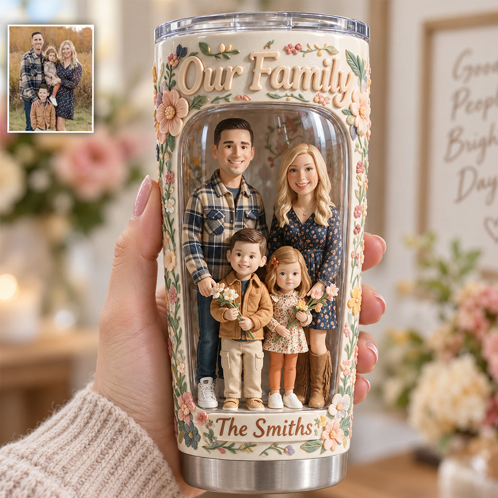 Custom Photo Wedding Latino Couple Tumbler, Husband Wife Gift