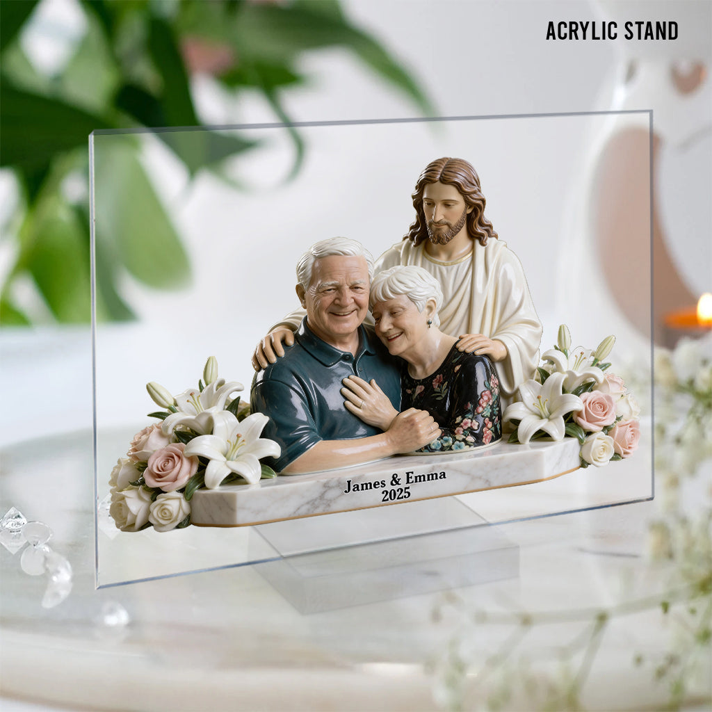 Personalized Memorial Latina Little Girl Custom Shaped Acrylic Plaque