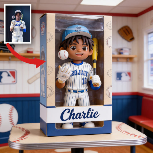 Personalized Black Youth Baseball Player Custom Shaped Acrylic Plaque Sports Gift