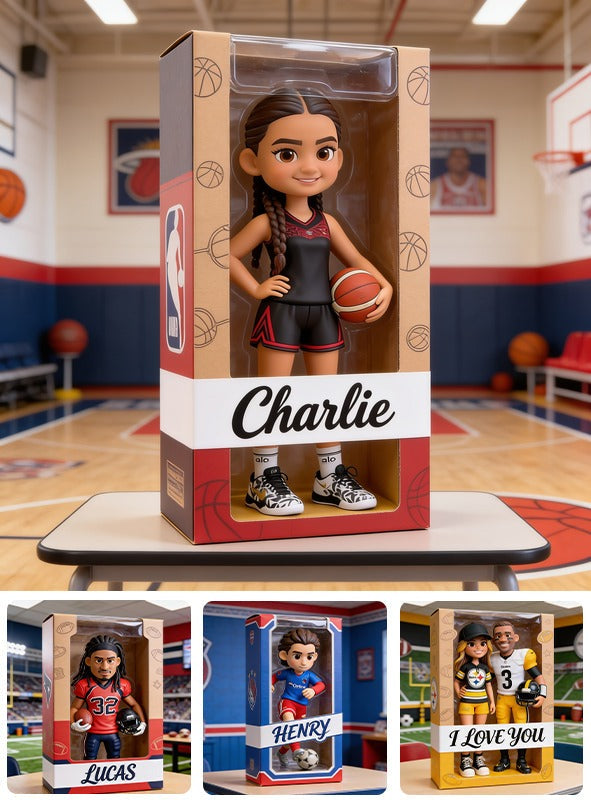 Personalized Latina Female Youth Basketball Player Custom Shaped Acrylic Plaque Sports Gift
