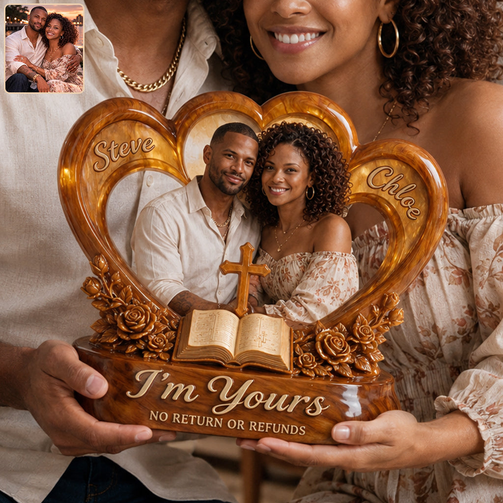 Personalized Custom Photo Wedding Latino Couple Acrylic Plaque, Husband Wife Keepsake Gift