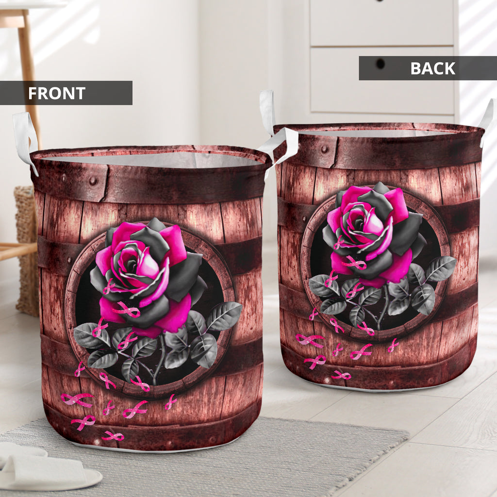 Panier de rangement Foi, Espoir et Amour pour la sensibilisation au cancer du sein 0622