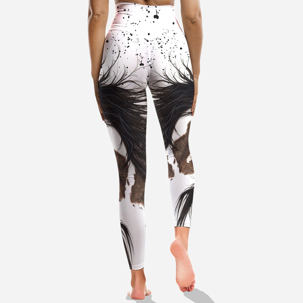 Love Horses - Personalized Horse Hoodie and Leggings