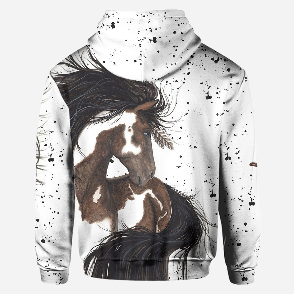 Love Horses - Personalized Horse Hoodie and Leggings