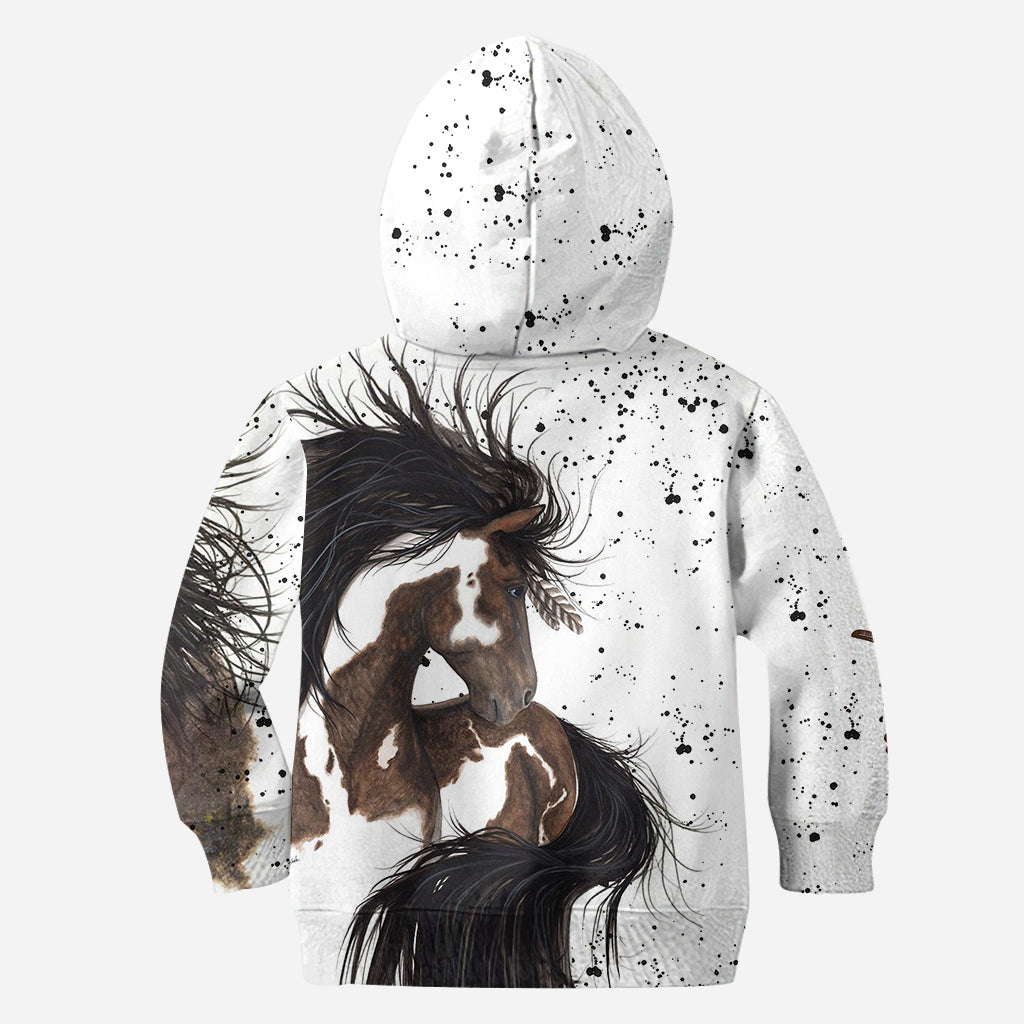 Love Horses - Personalized Horse Hoodie and Leggings