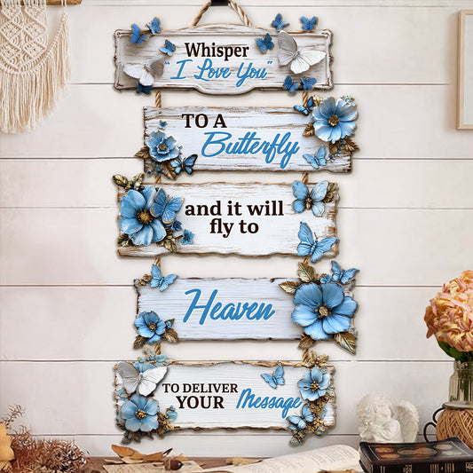 I Love You - Memorial Pallet Wood Sign