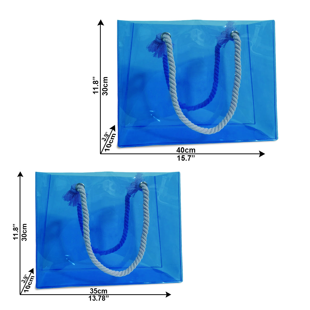 Accessoires de yoga indispensables - Sac fourre-tout transparent personnalisé pour le yoga