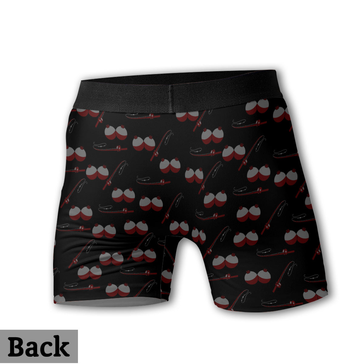 Vous appartiennent - Slips de pêche personnalisés pour femmes et boxers pour hommes