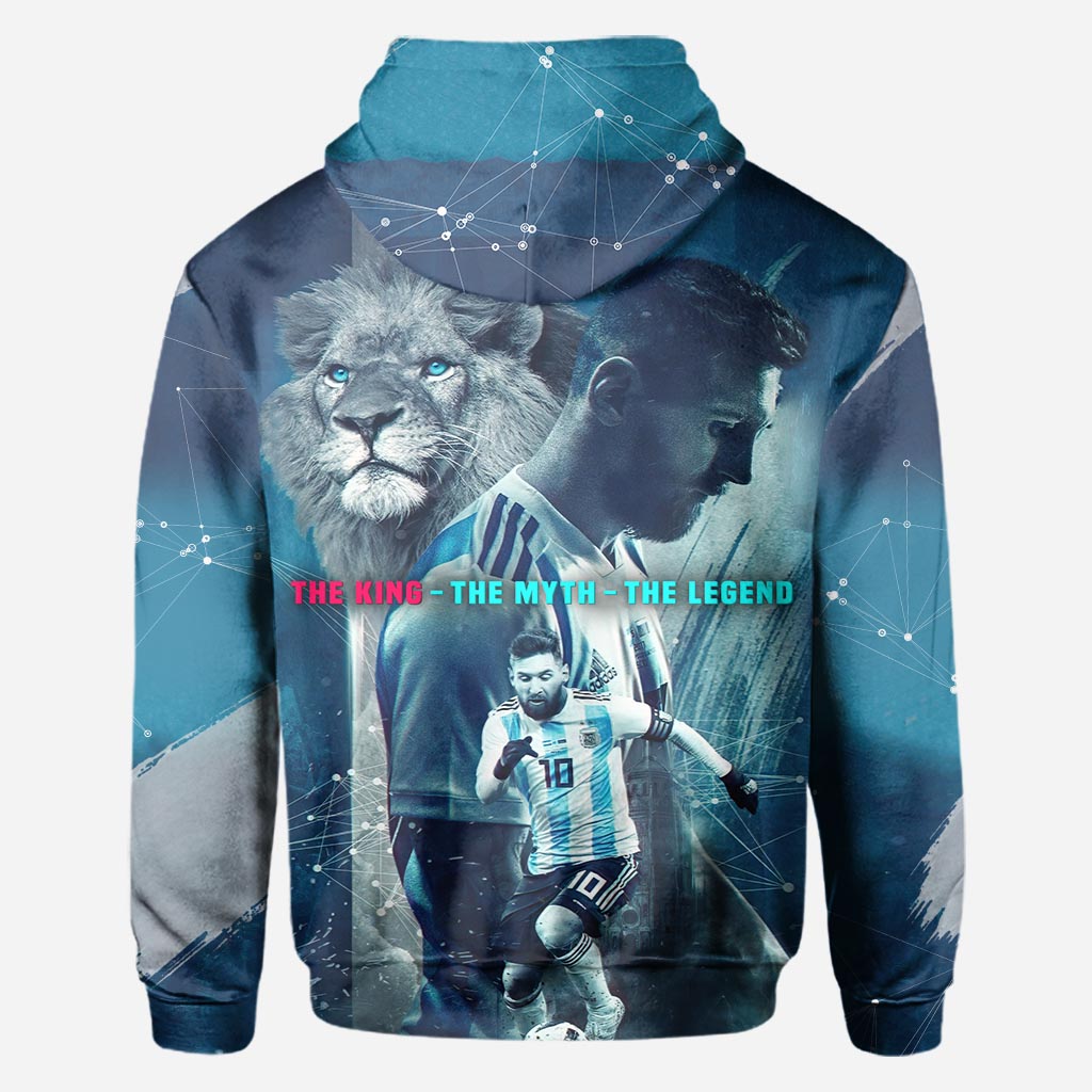 Le Roi, le Mythe, la Légende - T-shirt et sweat à capuche Football All Over