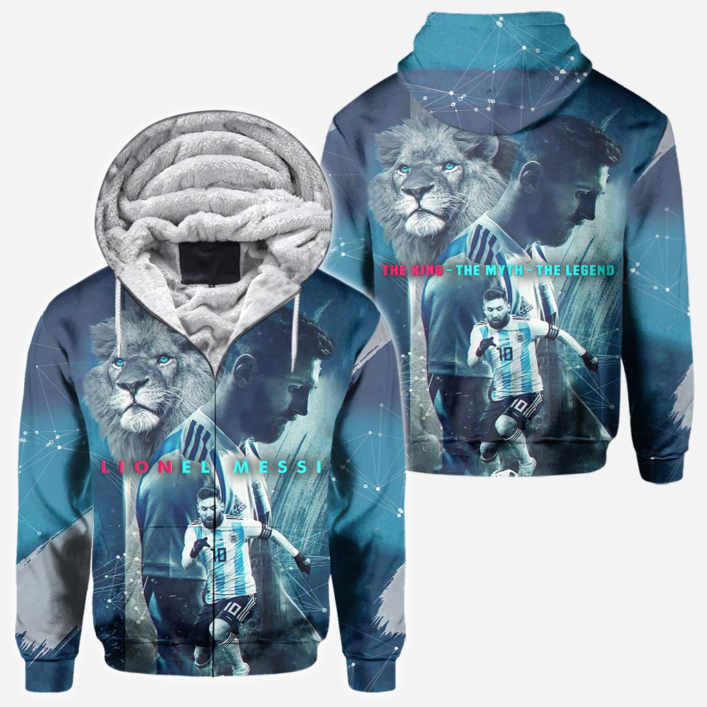 Le Roi, le Mythe, la Légende - T-shirt et sweat à capuche Football All Over