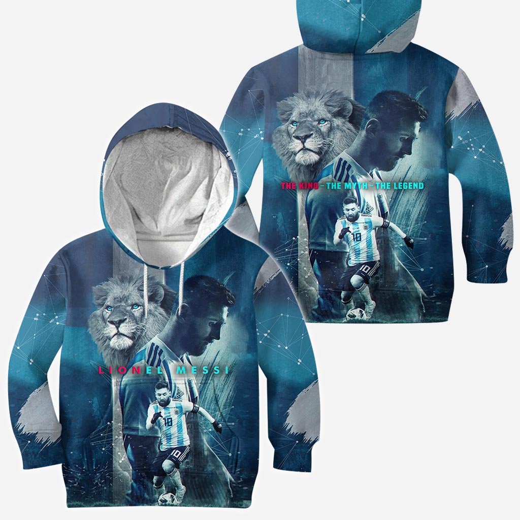 Le Roi, le Mythe, la Légende - T-shirt et sweat à capuche Football All Over