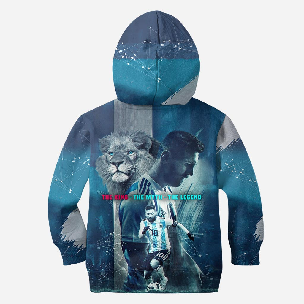 Le Roi, le Mythe, la Légende - T-shirt et sweat à capuche Football All Over