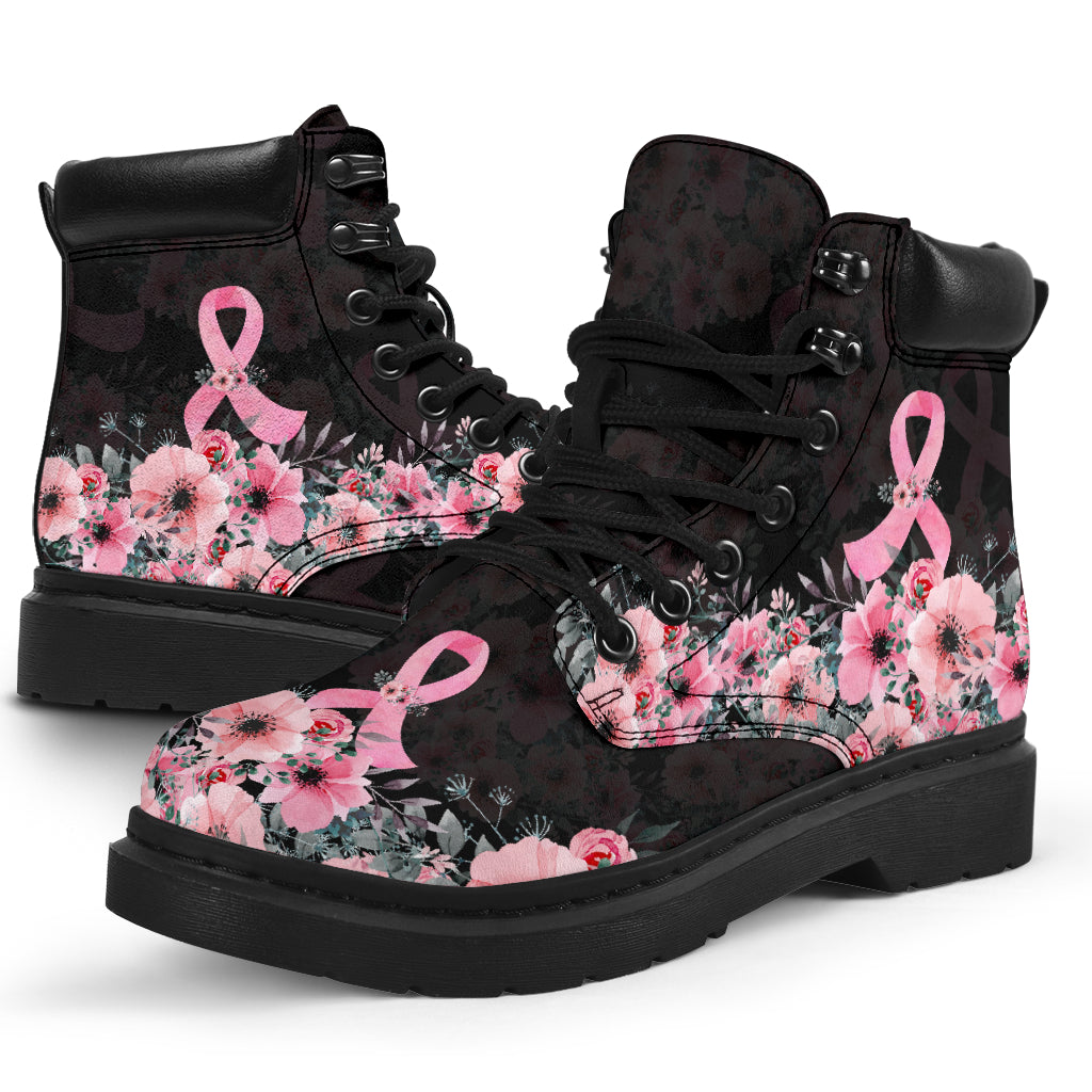 Sensibilisation au cancer du sein Bottes toutes saisons 0622