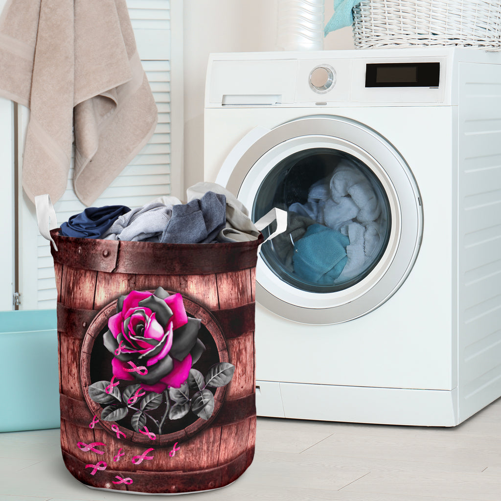 Panier de rangement Foi, Espoir et Amour pour la sensibilisation au cancer du sein 0622