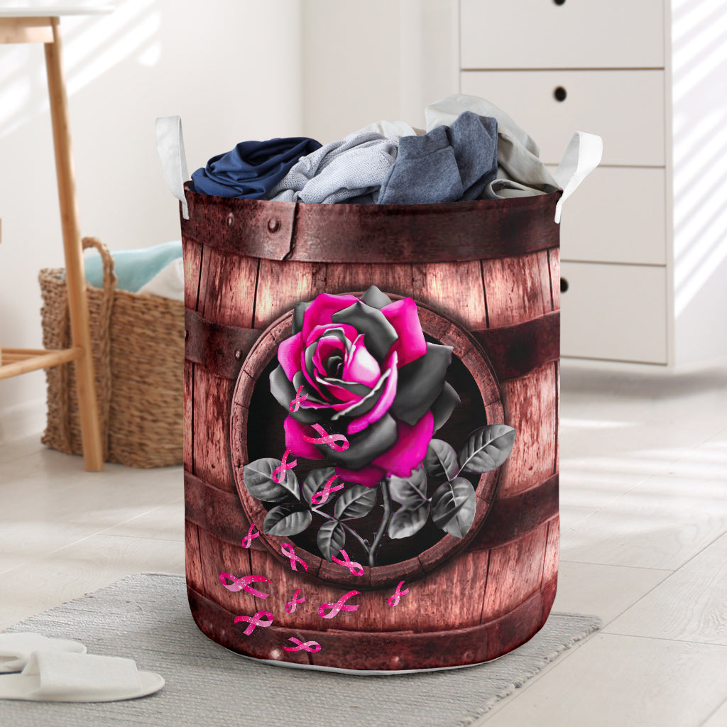 Panier de rangement Foi, Espoir et Amour pour la sensibilisation au cancer du sein 0622