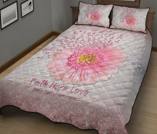 Breast Cancer Awareness Breast Cancer Awareness Quilt Set 0622