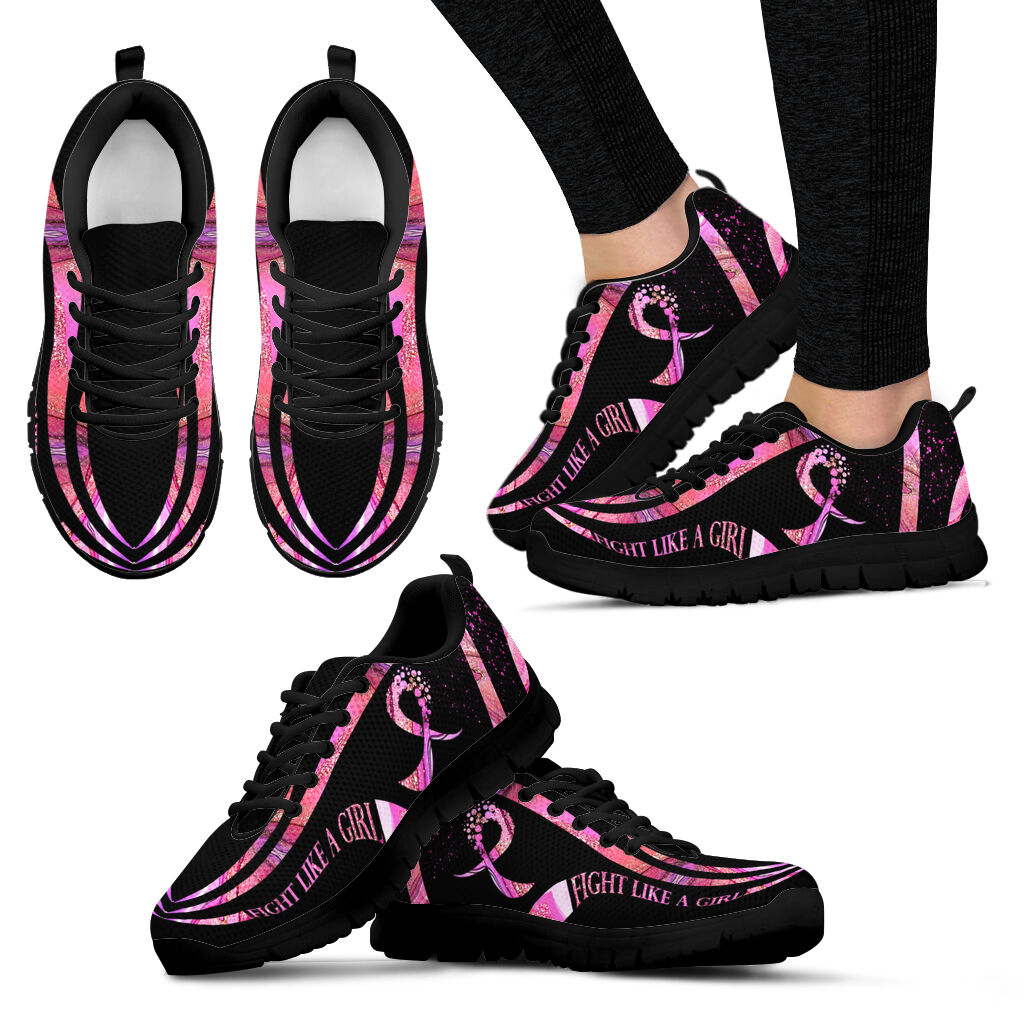 Baskets de sensibilisation au cancer du sein « Fight Like A Girl » 0622