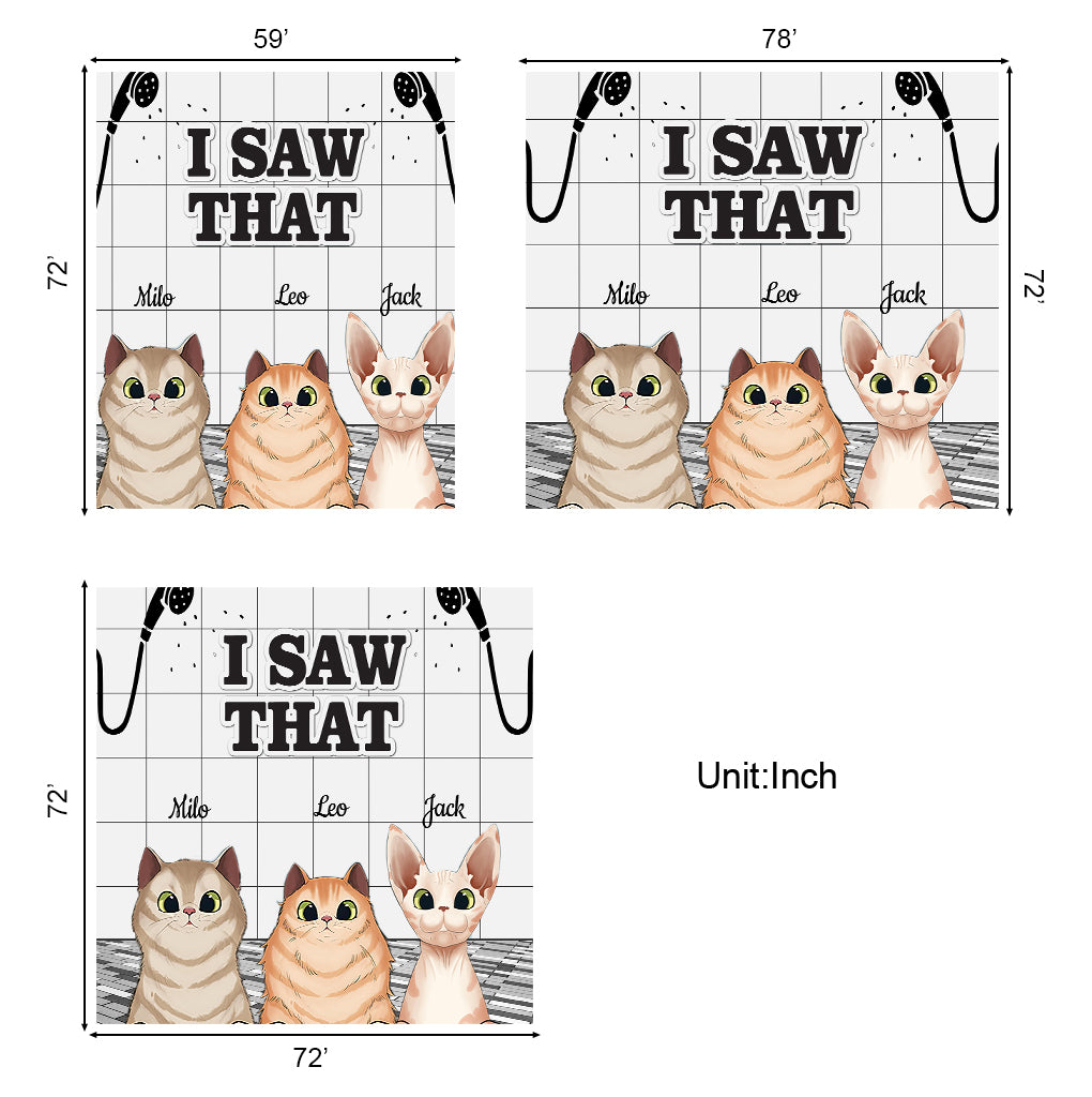 J'ai vu ça - Rideau de douche personnalisé pour chien