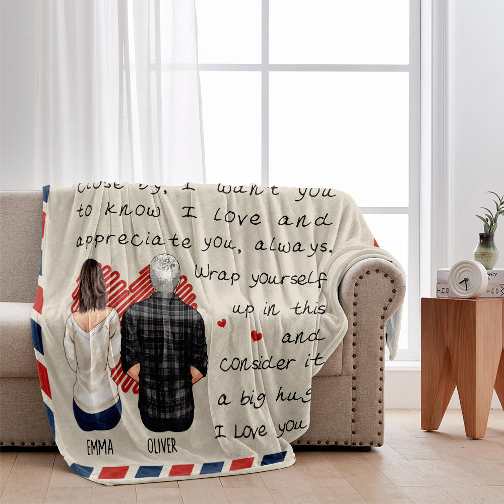 Cher papa - Cadeau pour papa, grand-mère, grand-père, maman, oncle, tante, fils, fille, frère, sœur, petite-fille, petit-fils, mari, femme, petit ami, petite amie, ami - Couverture personnalisée