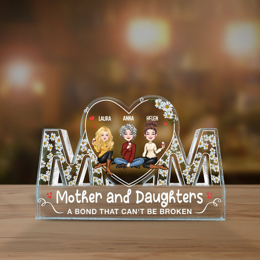 Un lien indéfectible - Plaque acrylique personnalisée pour la fête des mères