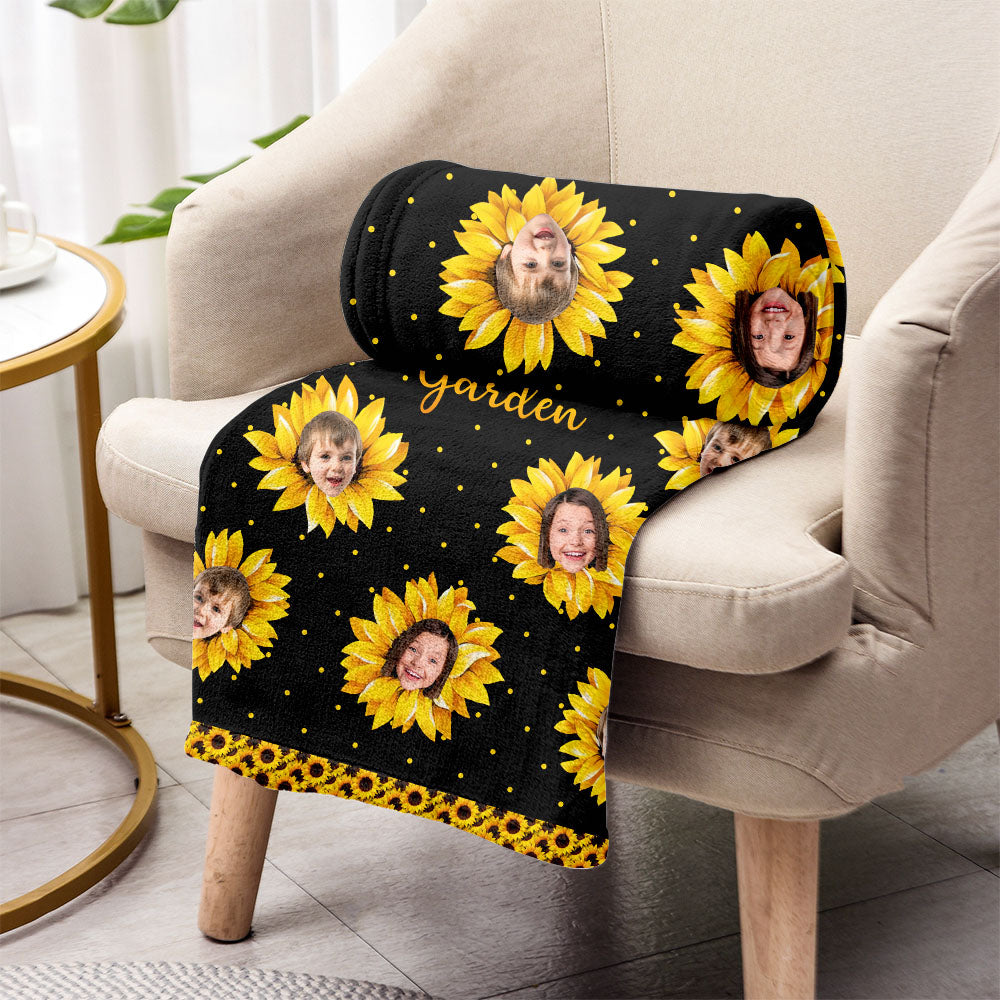 Tu es mon rayon de soleil - Cadeau pour grand-mère, maman - Couverture personnalisée