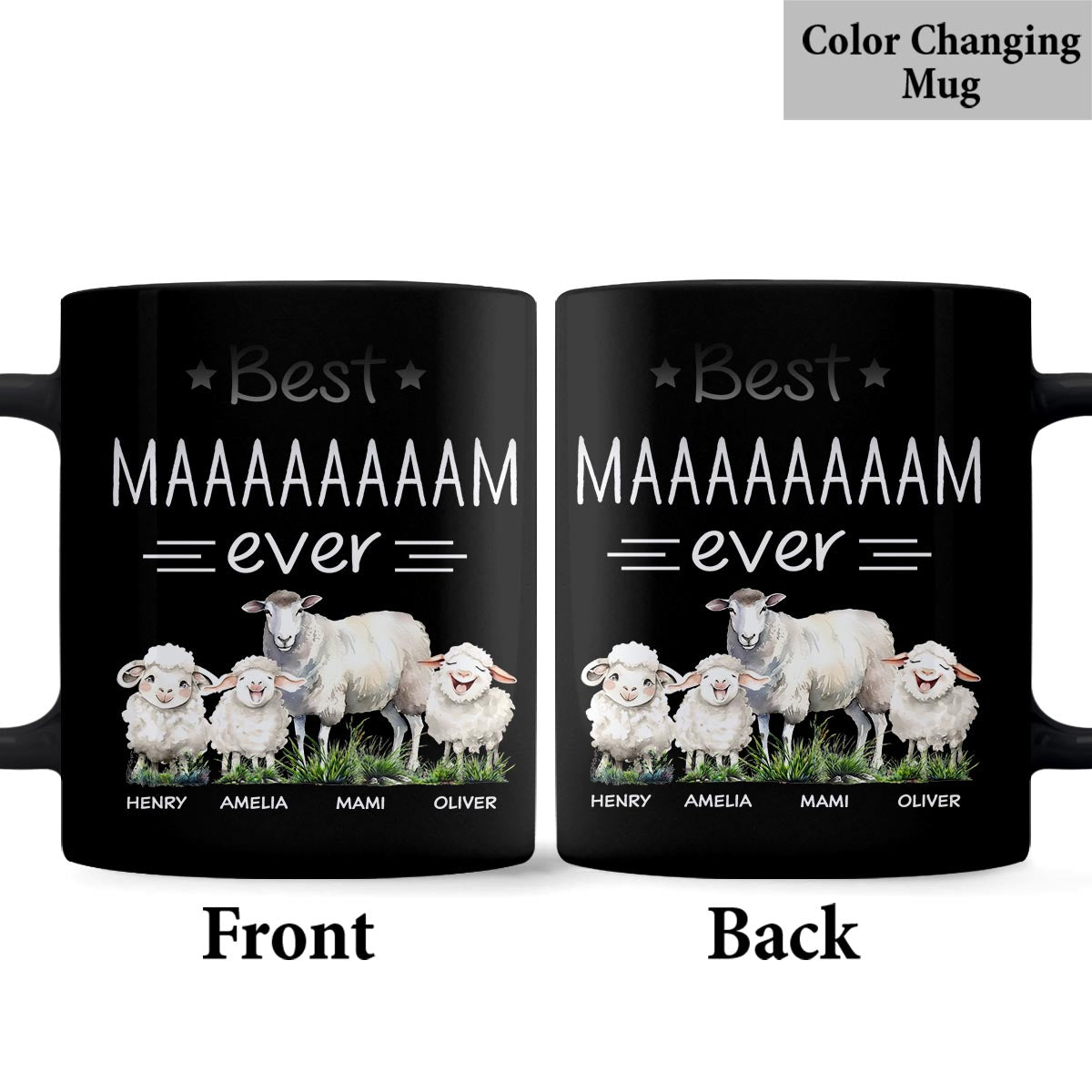 Meilleur papa, meilleure maman du monde - Cadeau pour papa et maman - Mug personnalisé