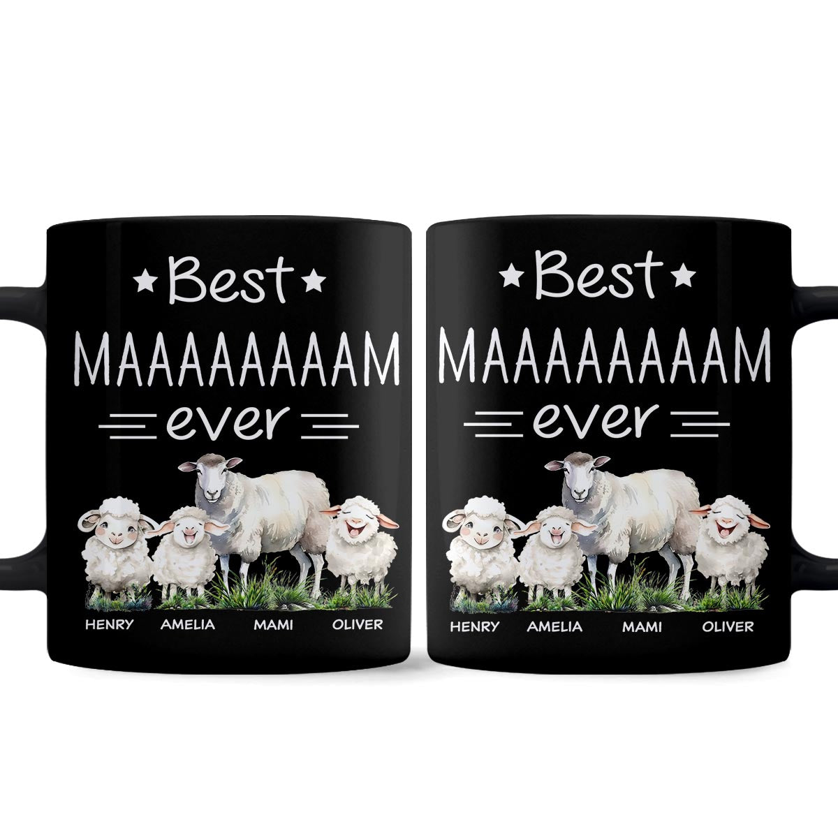 Meilleur papa, meilleure maman du monde - Cadeau pour papa et maman - Mug personnalisé